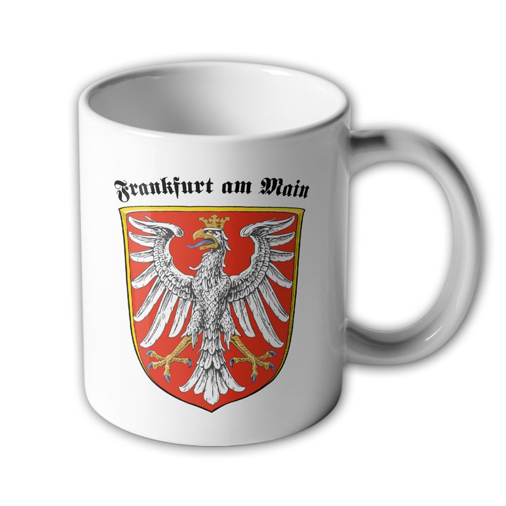 Tasse Frankfurt am Main Stadtwappen Wappen Historisch #9452