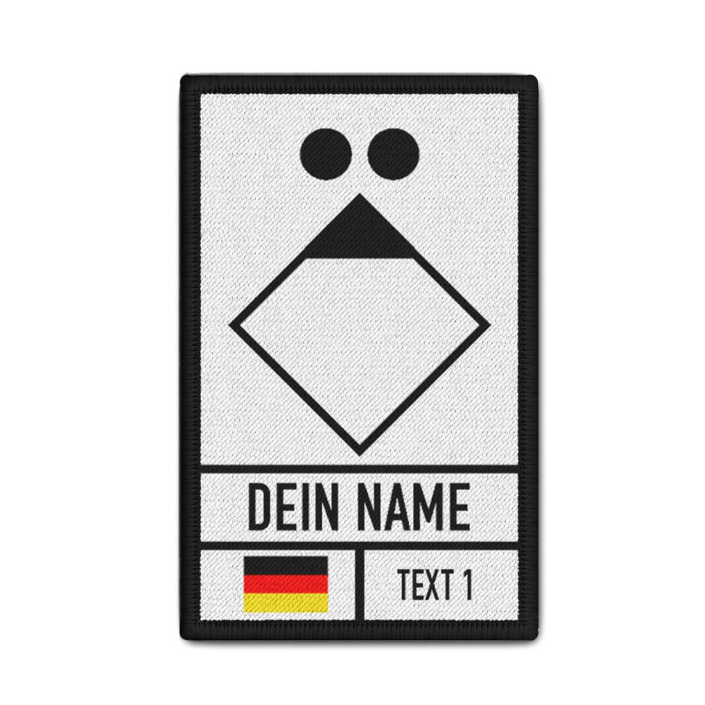 Patch Gruppenführer Feuerwehr Rettungsdienst Leitstelle  Uniform#35658