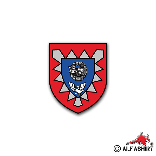 Aufkleber/Sticker PzBtl 148 Panzer Bataillon Neumünster Kaserne 7x6cm A1295