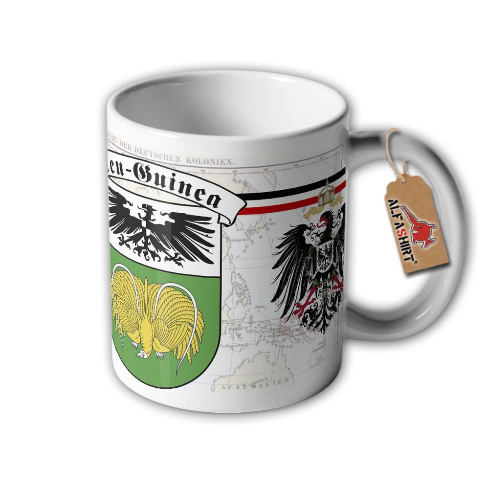 Tasse Deutsche Kolonie Neu-Guinea Schutzgebiet Deutsch Mikronesien #32637