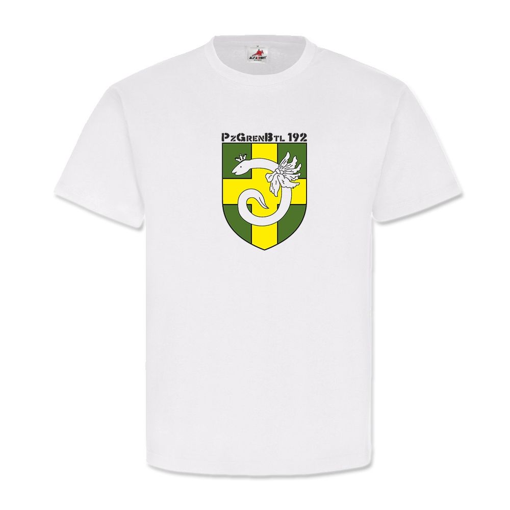 PzGrenBtl 192 Panzer Grenadier Bataillon Wappen Abzeichen Heer - T Shirt #4757