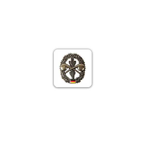 Sticker Beret Badge Luftwaffe Airman BW Army Soldier 7x7cm A3223