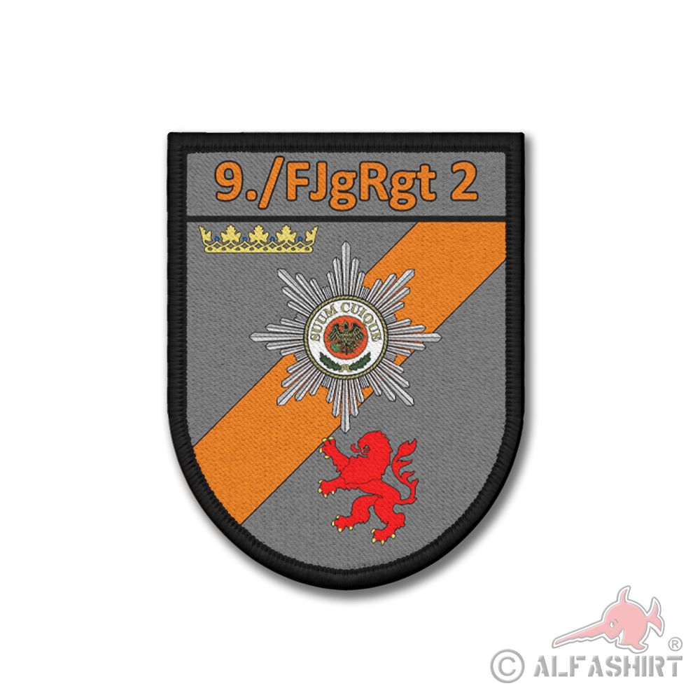 Patch 9 FJgRgt 2 Fritzlar Command Feldjäger Bundeswehr KdoFJgBw # 38834