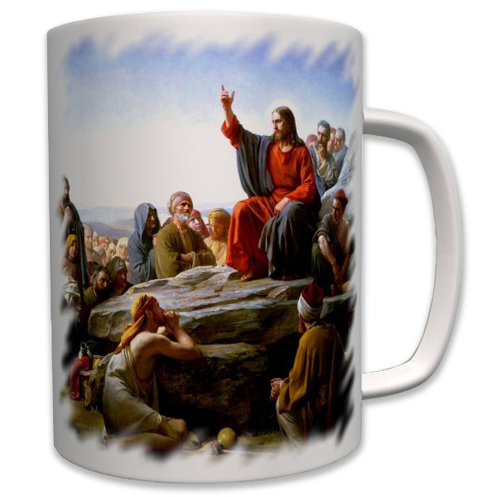 Die Bergpredigt Jesus-Christus Kirche Bibel Gemälde oratio Jesus von - #7372 