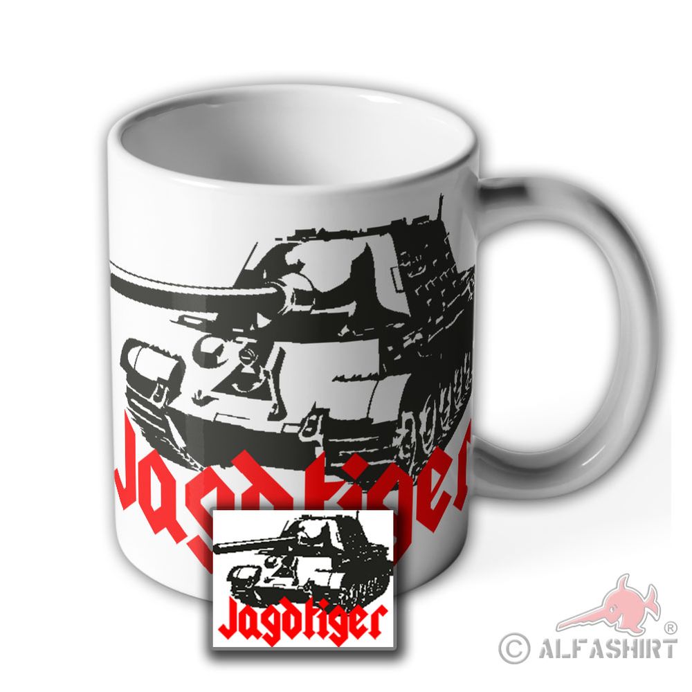 Jagdtiger Panzer Heer Kettenfahrzeug WK Bundeswehr Sonderkraftwagen Tasse #16646