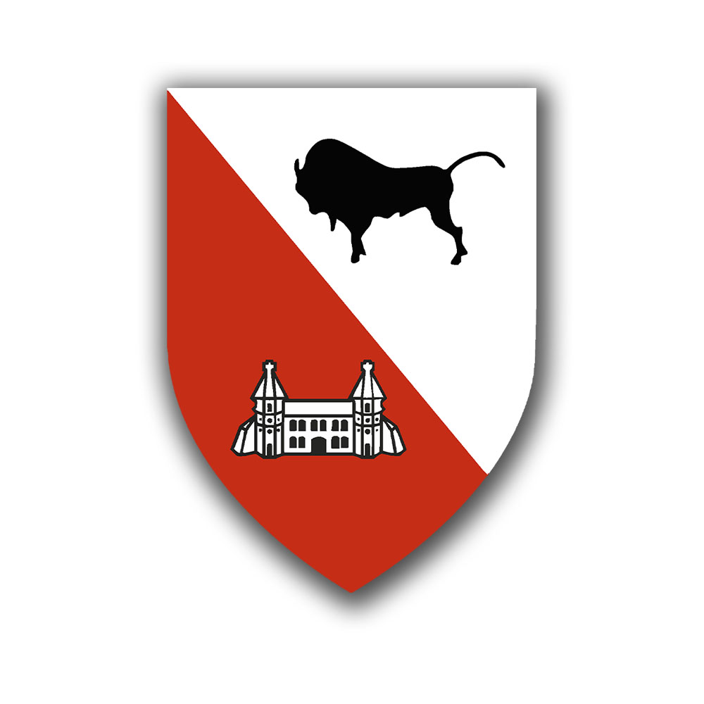 Sticker 9x6.5 cm Tank Battalion 363 Tank Brigade 12 #A6400