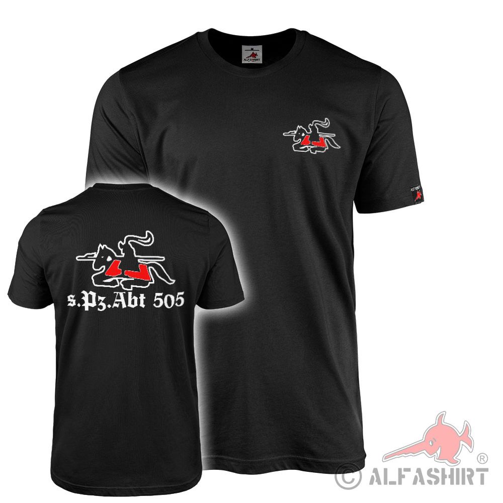 sPzAbt 505 Panzereinheit Kampfpanzern Tiger 1 2 T-Shirt #32775