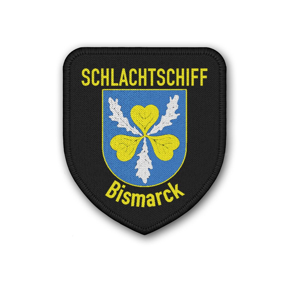 Patch 75x65 battleship Bismarck German Navy sister ship # 34731