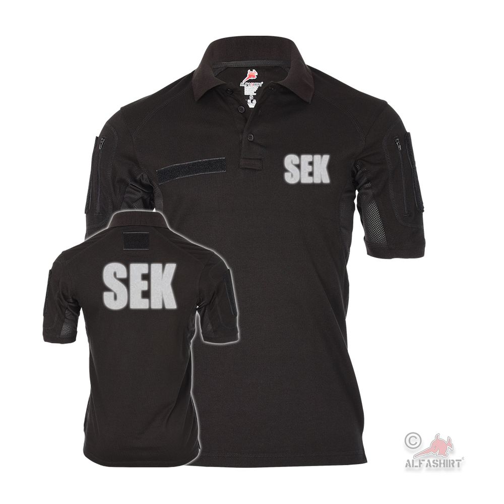 Tactical SEK polo shirt Alfa unit troop service clothing special unit # 41143