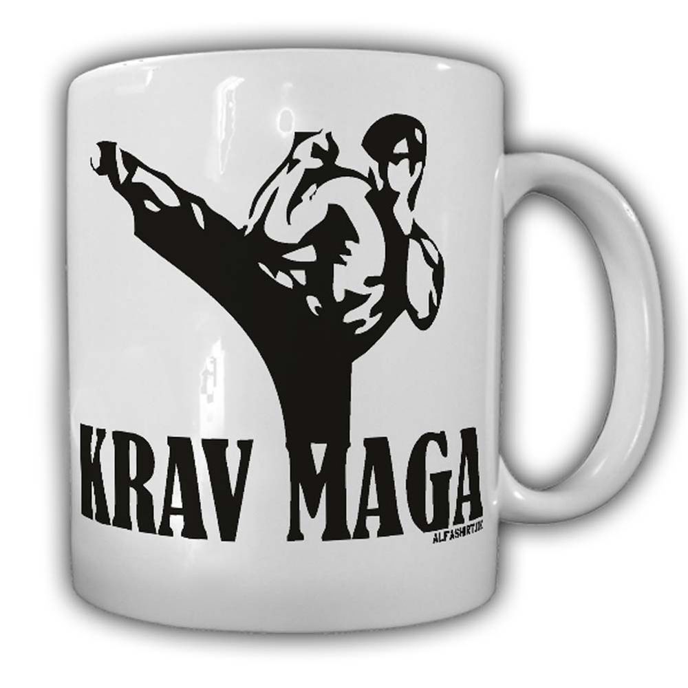 Tasse Krav Maga קרב מגע Kontaktkampf Selbstverteidigungsystem Bodenkampfe #24117