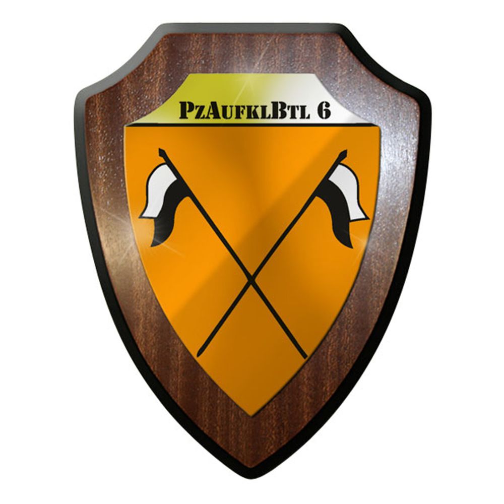 Wappenschild - PzAufklBtl 6 Panzeraufklärungsbataillon Abzeichen Emblem #8832