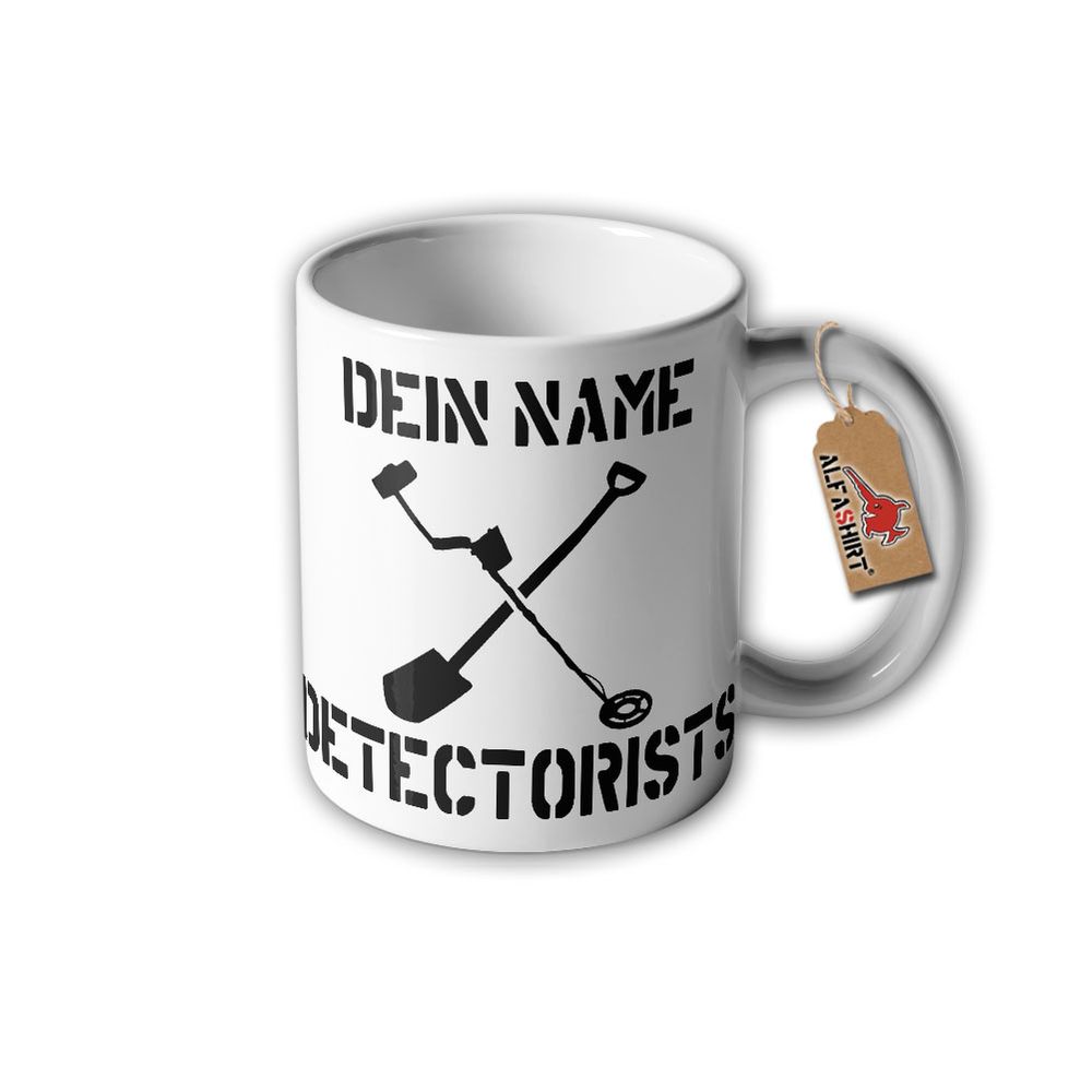 Tasse Personalisiert Detectorists Dein Name Sondengänger Metal Detektor #32771