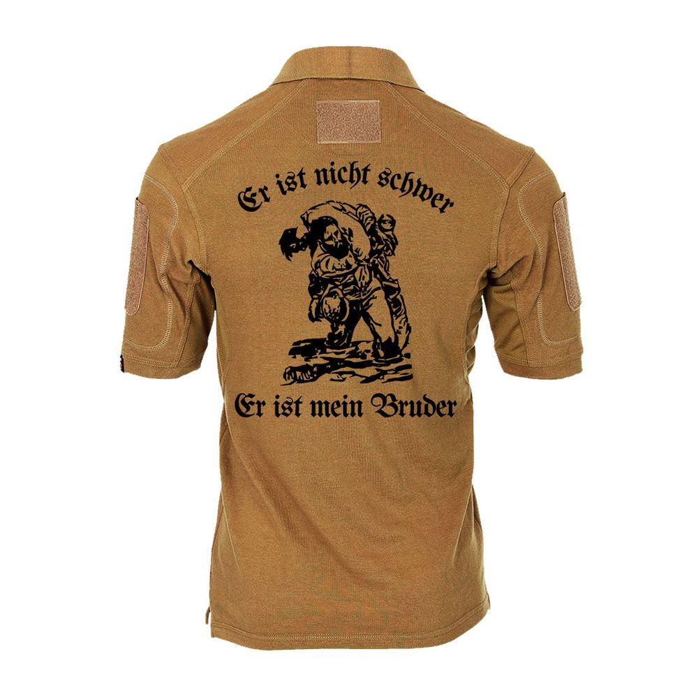 Tactical Polo Alfa Er ist nicht schwer Er ist mein Bruder Kameradschaft #26540