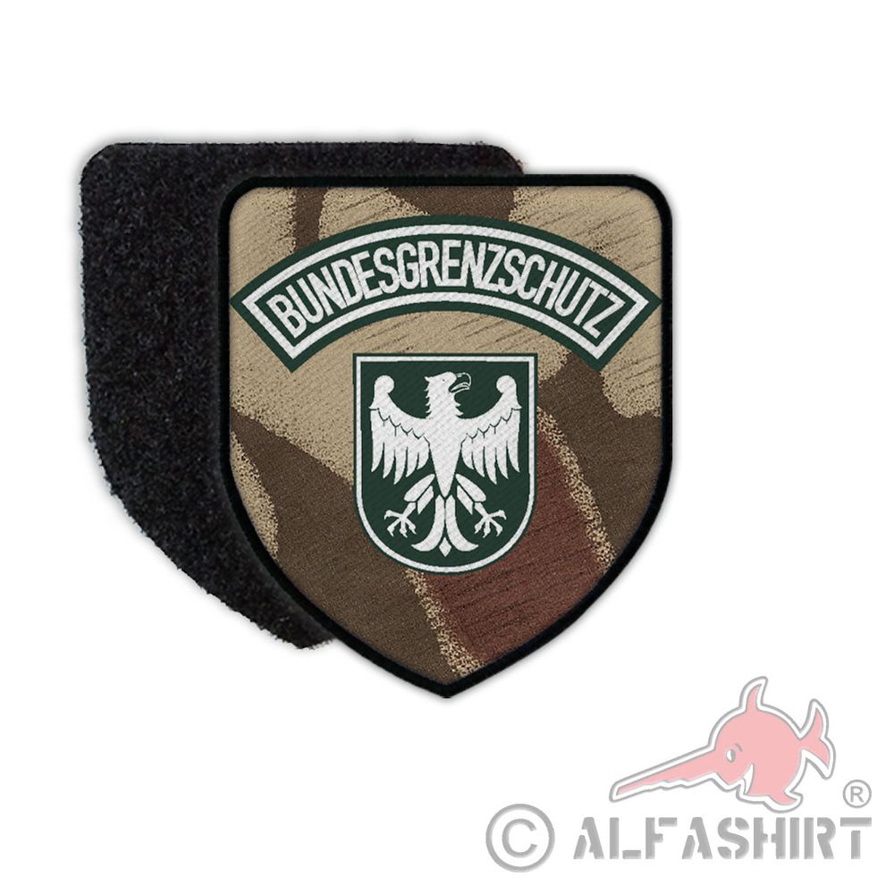 Patch Federal Border Guard splinter camo Uiform BGS old badge emblem # 34009