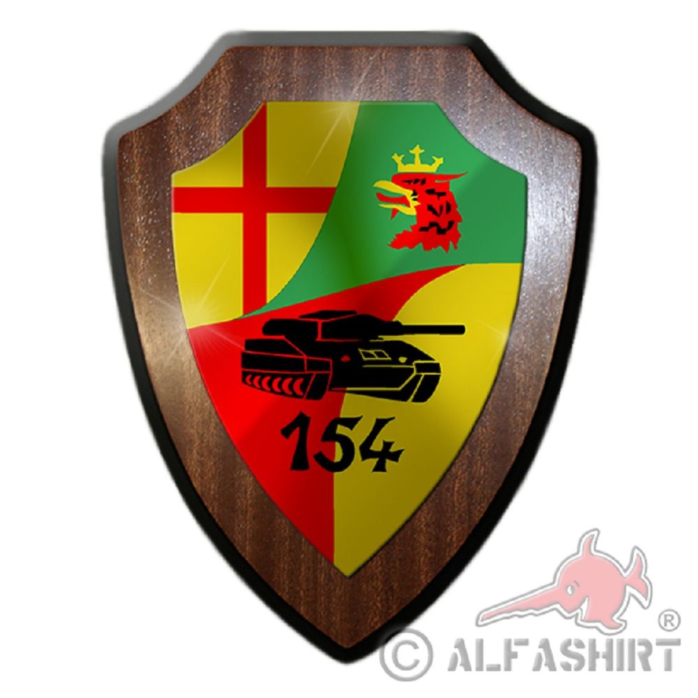 PzBtl 154 Tank Battalion BW Army Germany Military Coat of Arms blazon # 19810