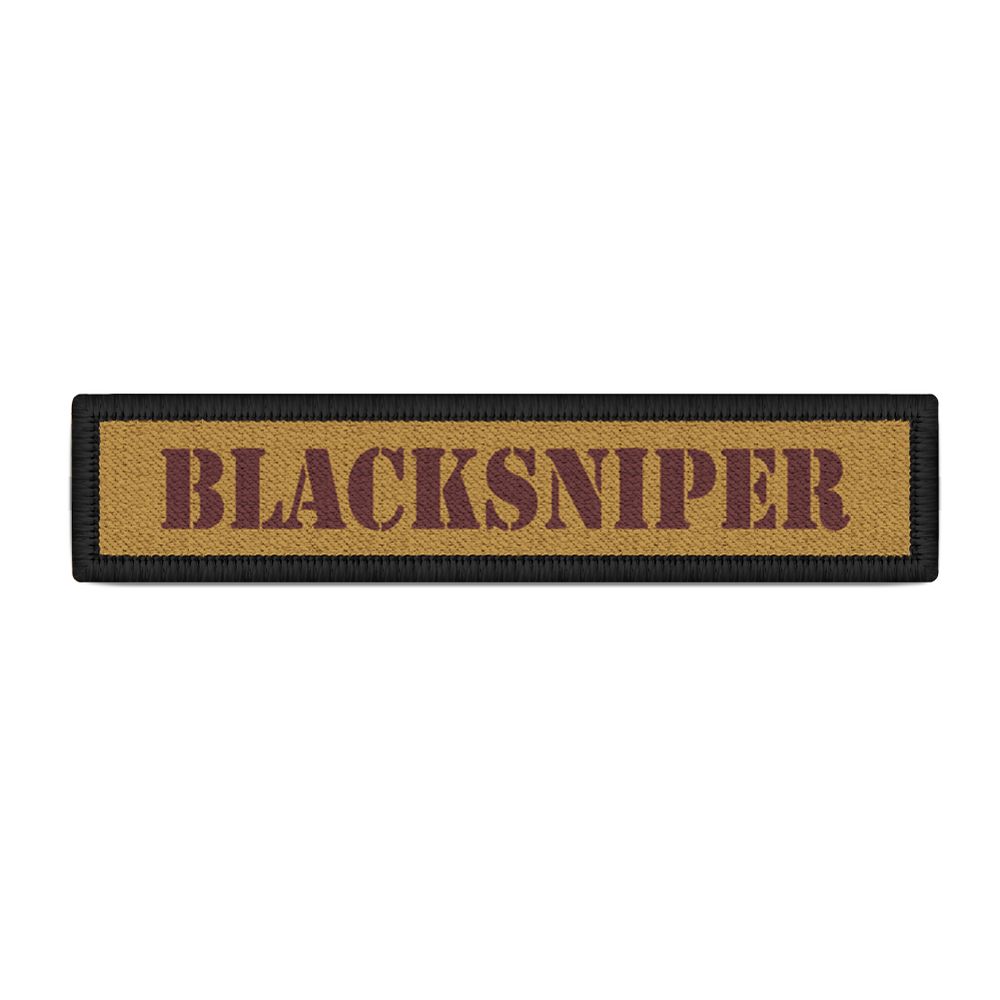 Name Patch Blacksniper Codename Sniper Sniper Military Military # 31218