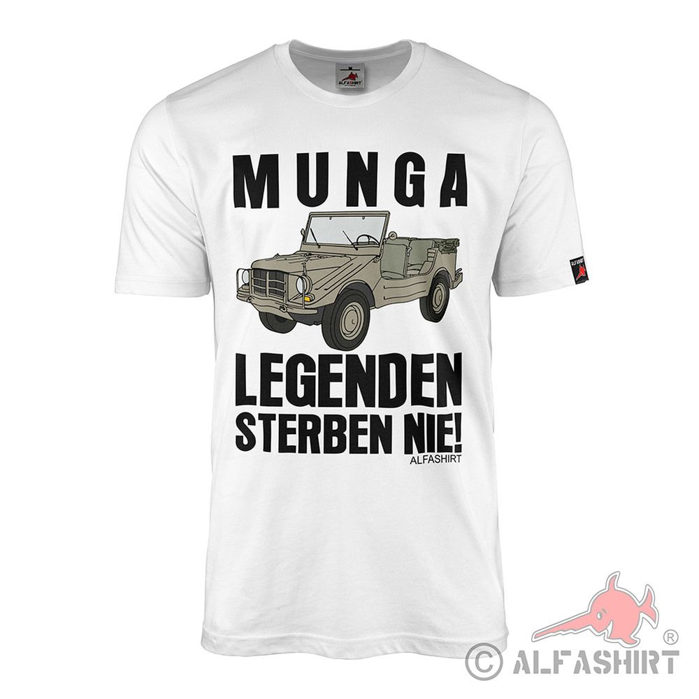 Munga All-Wheel Drive Off-Road Vehicle Bundeswehr Vintage Car T-Shirt#42262
