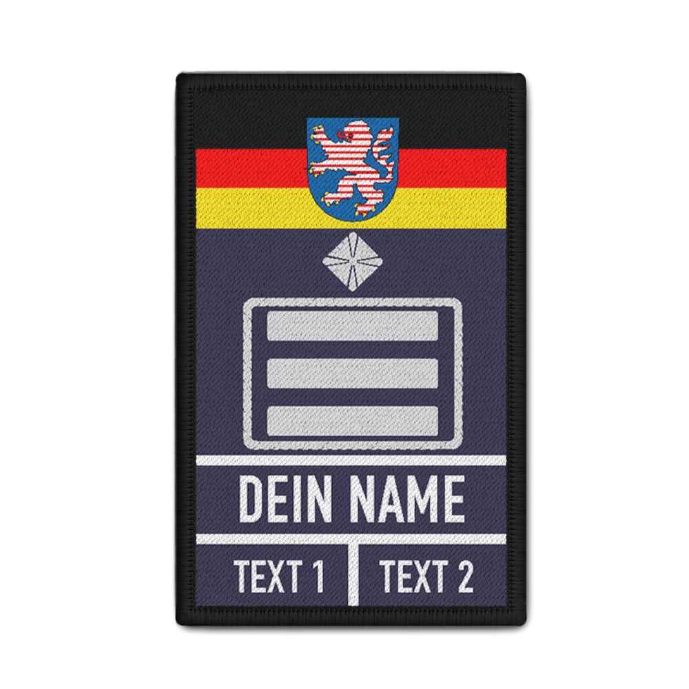 Rank Patch Fire Brigade Deputy Wehrführer Hauptbrandmeister RPL # 35641