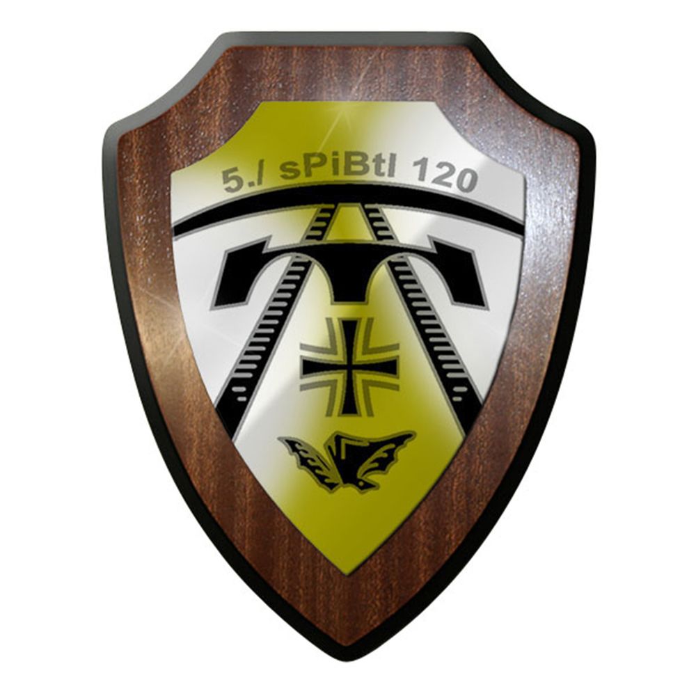 Wappenschild - 5. sPiBtl 120 schweres Pionier Bataillon Emblem #12317