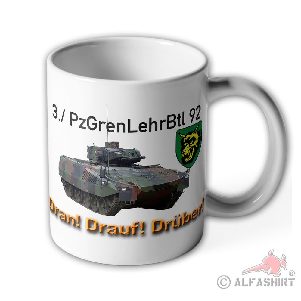 Tasse 3 PzGrenLehrBtl 92 SPz Puma Kompanie Panzergrenadier Lehr Btl #39051