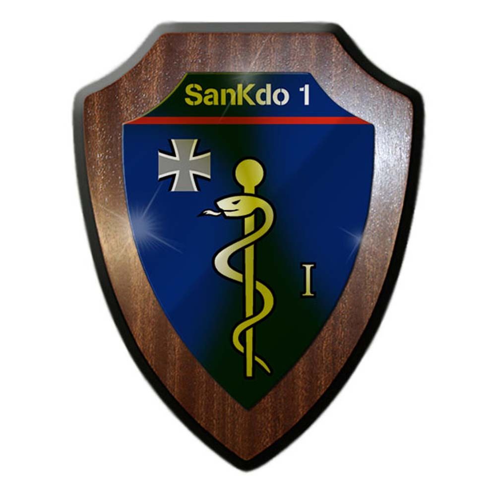Wappenschild SanKdo 1 Sanitätskommando Kiel Bund Bundeswehr #22931