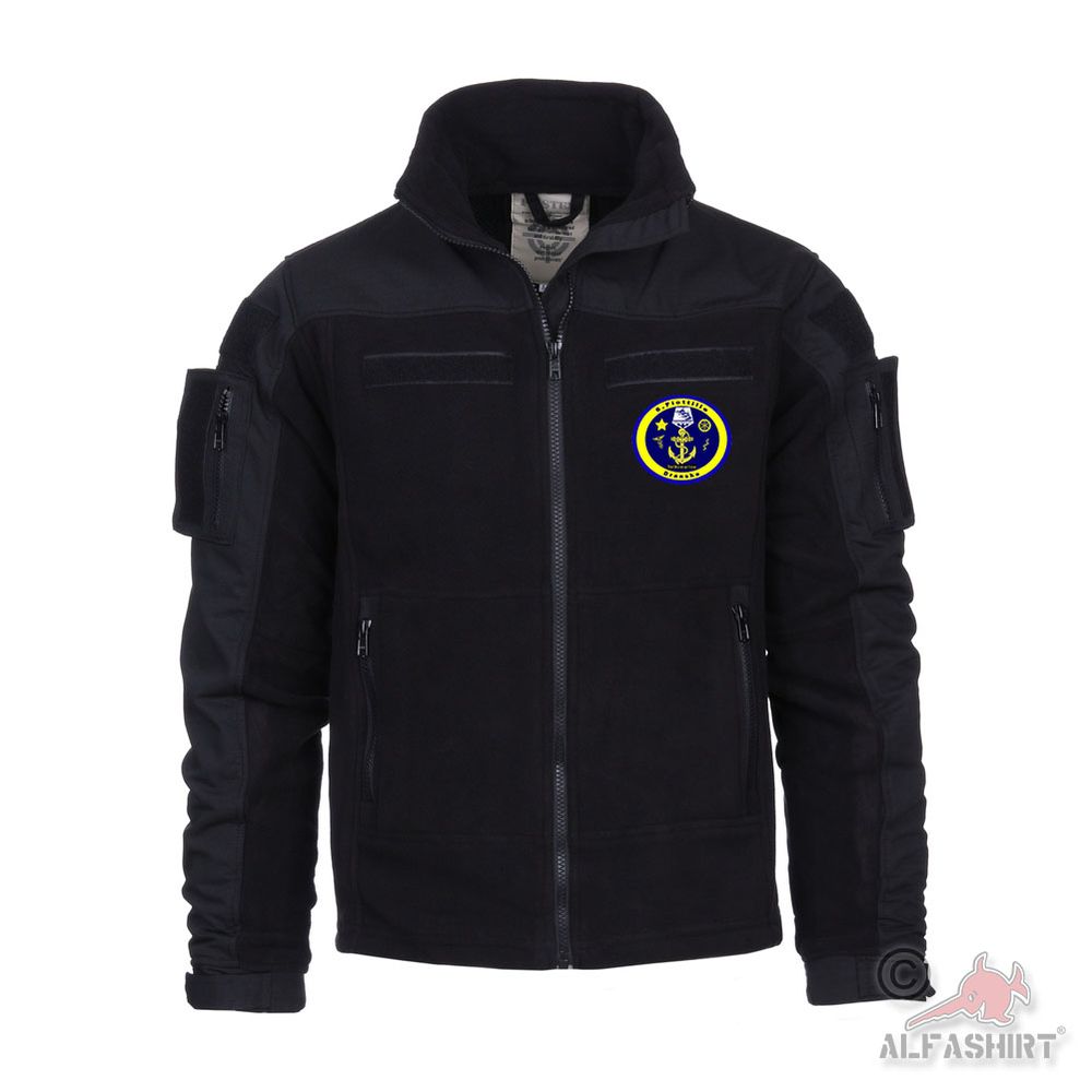 Fleecejacke 6 Flottille Dranske Volksmarine NVA DDR Marine Wappen  #41058