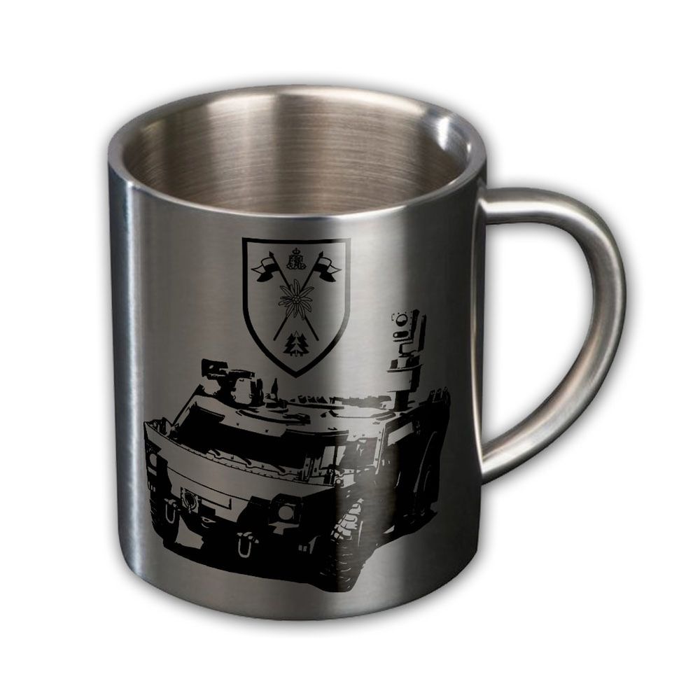 Metal cup AufklBtl 8 Freyung scout car Fennek Schleicher wheeled vehicle #43767