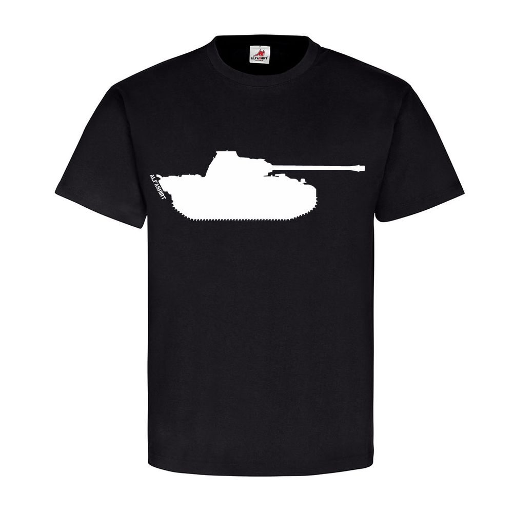 Panther Panzer SdKfz 171 Panzerkampfwagen V Silhuette Tank Kommandant #22362