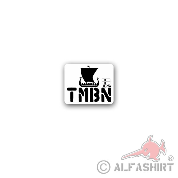 TMBN Aufkleber Sticker Telemark Bataljon Rena Heer Brigade Nord 9x7cm#A3583