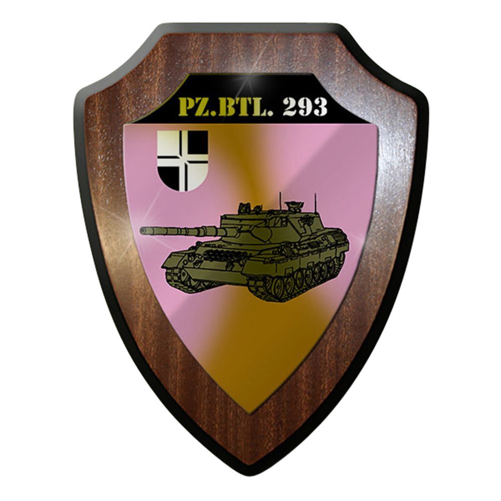Wappenschild / Wandschild / Wappen -Pzbtl 293Kompanie Stetten #8024