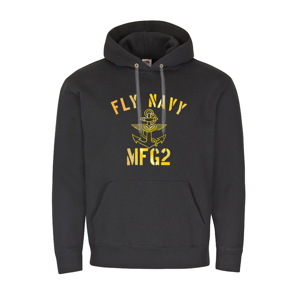 FLY NAVY Naval Aviation Squadron 2 MFG2 Unit - Hoodie # 14179