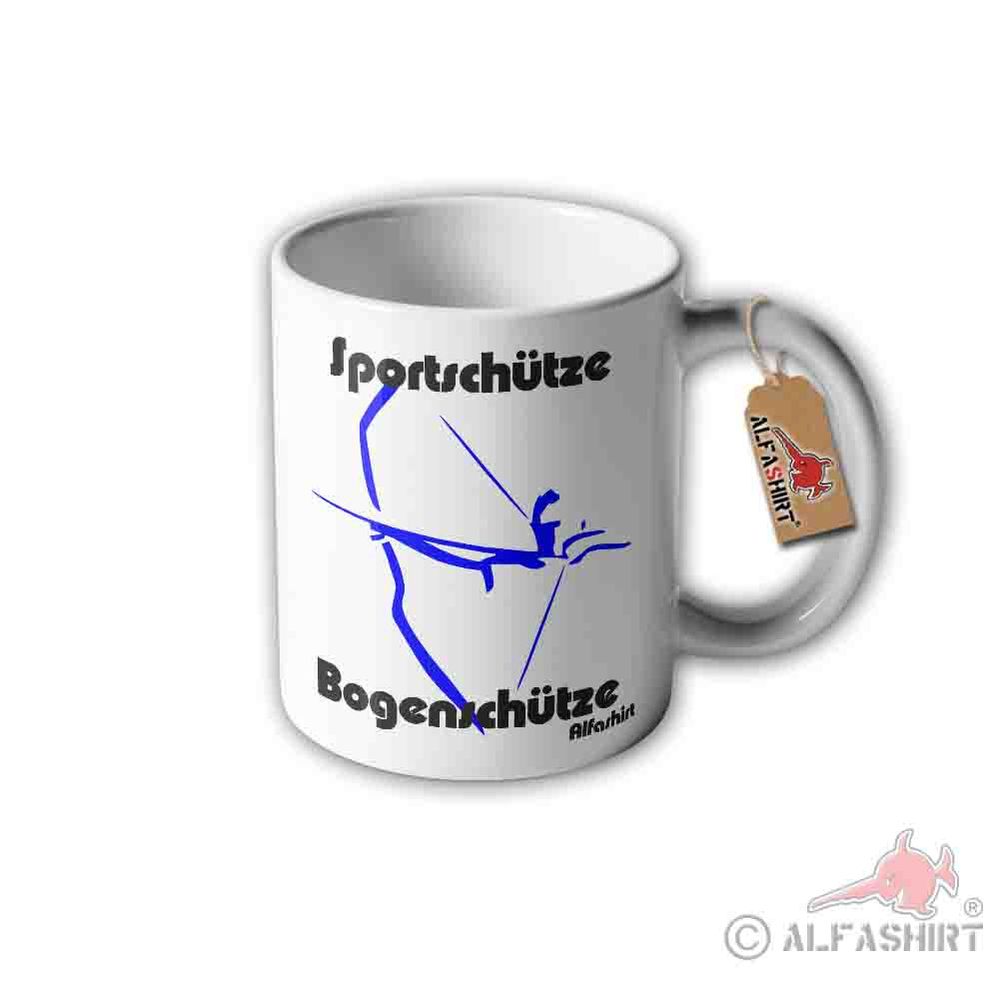 Bogenschütze Tasse Bogenschießen Sportschütze Bogen Pfeile Jäger #30972