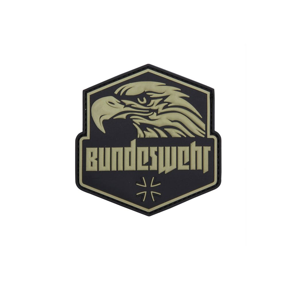 Bundeswehradler Patch 3D Rubber BW Bund Airsoft Einsatz Kreuz  8,5cm #22986