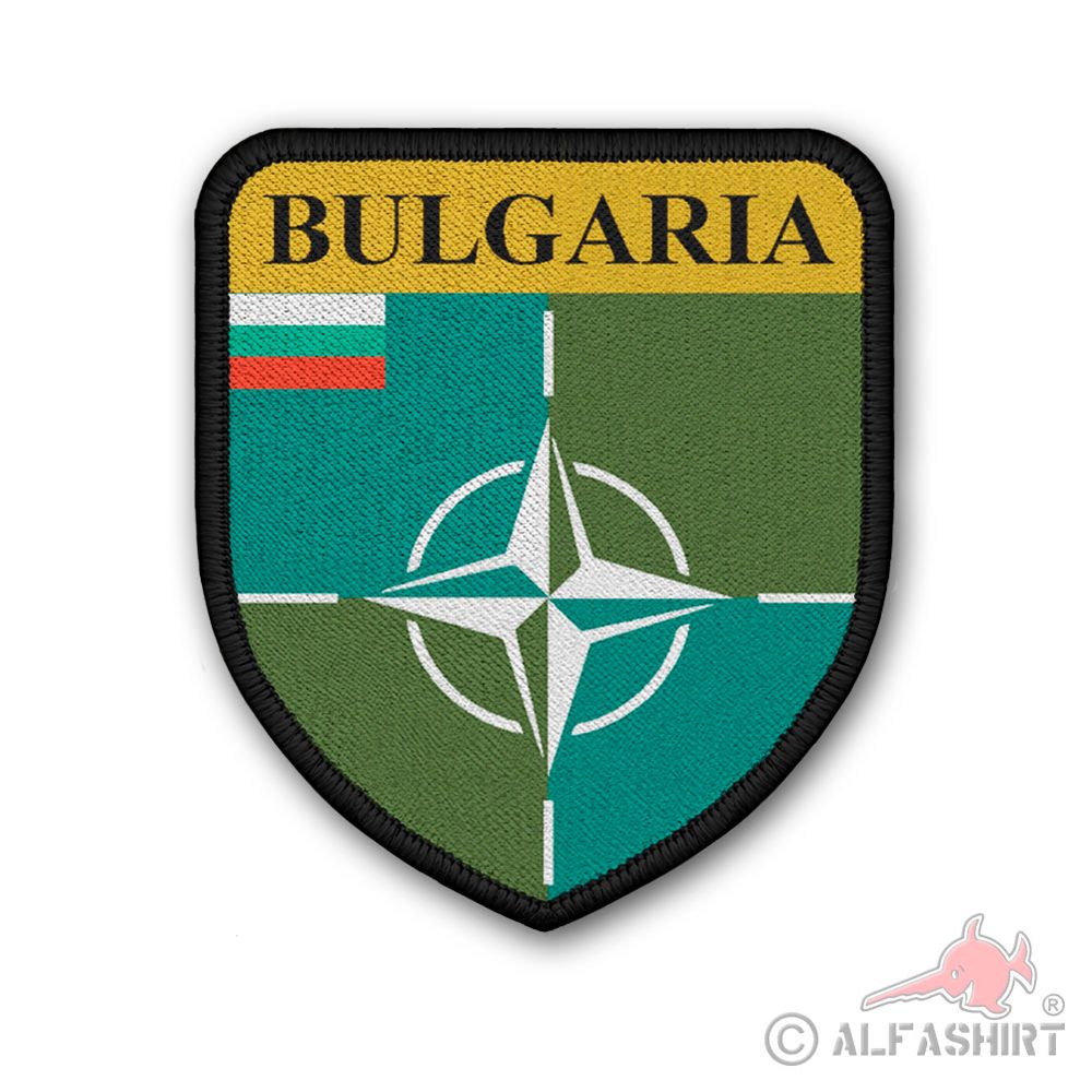 Patch Nato Bulgaria Bulgarien Bălgarija Balgarska armija Armee Aufnäher #39969