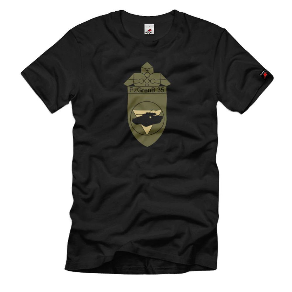 PzGrenB 35 Bundesheer Österreich Panzergrenadierbataillon Wappen T-Shirt #7657