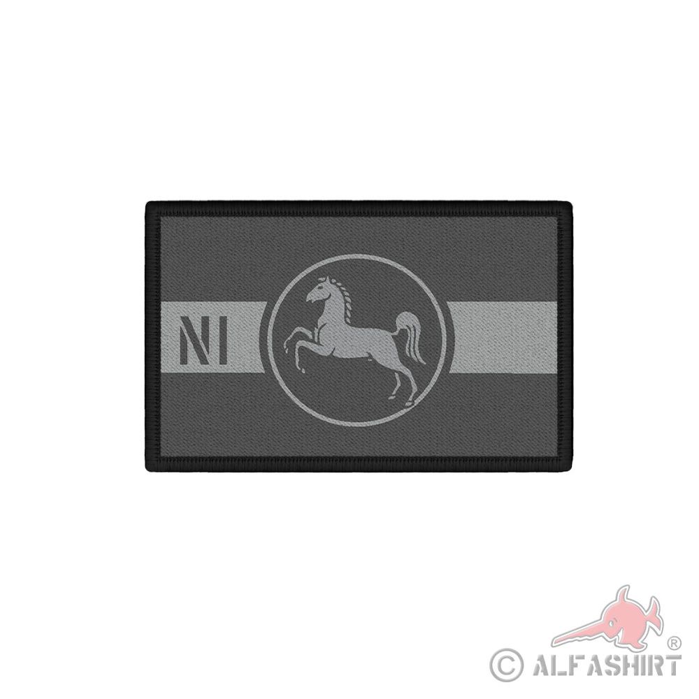 Patch Bundesland NI Niedersachsen Deutschland Steingrau Polizei BPOL #42176