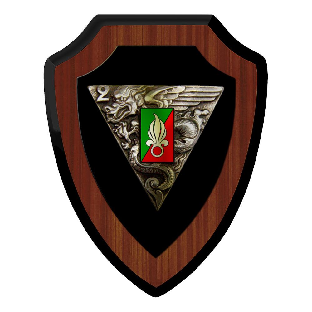 Wappenschild 2e régiment de parachutistes Fremdenlegion Fallschirmjäger #10025 w