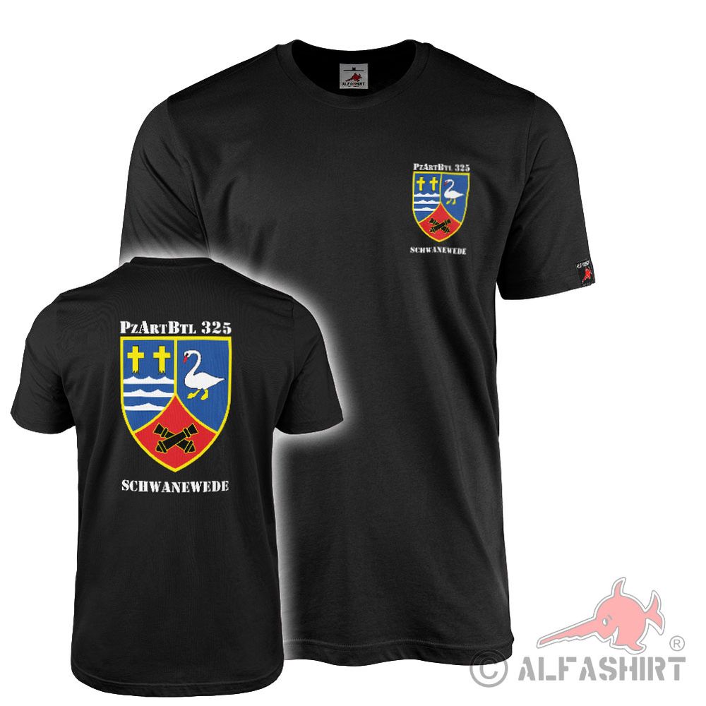 T-Shirt Panzerartilleriebataillon PzArtBtl 325 Schwanewede Niedersachsen #42526