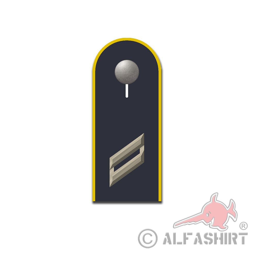 Corporal shoulder flap Bundeswehr rank sticker 10x4cm # A5414