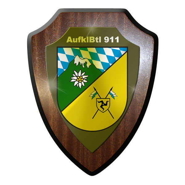 Wappenschild - AufklBtl 911 Aufklärer Bataillon Militär Deutschland #10040