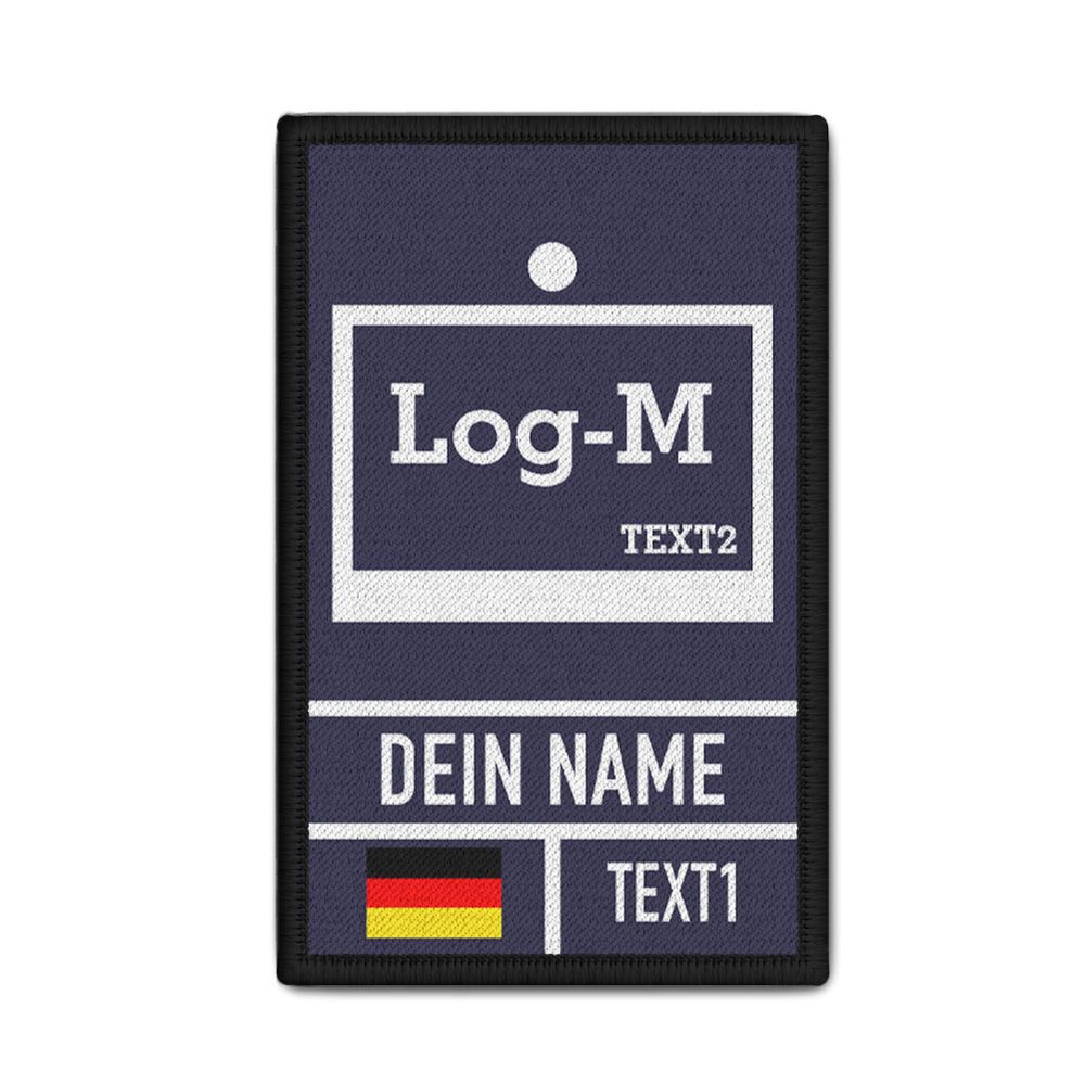 Patch Hilfswerk Logistiktruppe Log-M Einheit Trupp taktisches Zeichen#47964