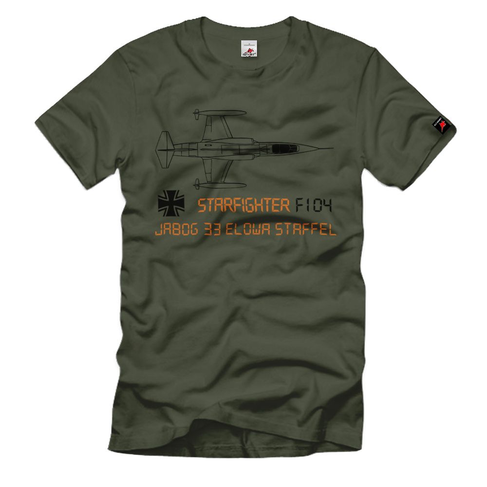 JaboG 33 EloWa Stuff F104 Starfighter LW Jag Bomber Squadron T Shirt # 15601
