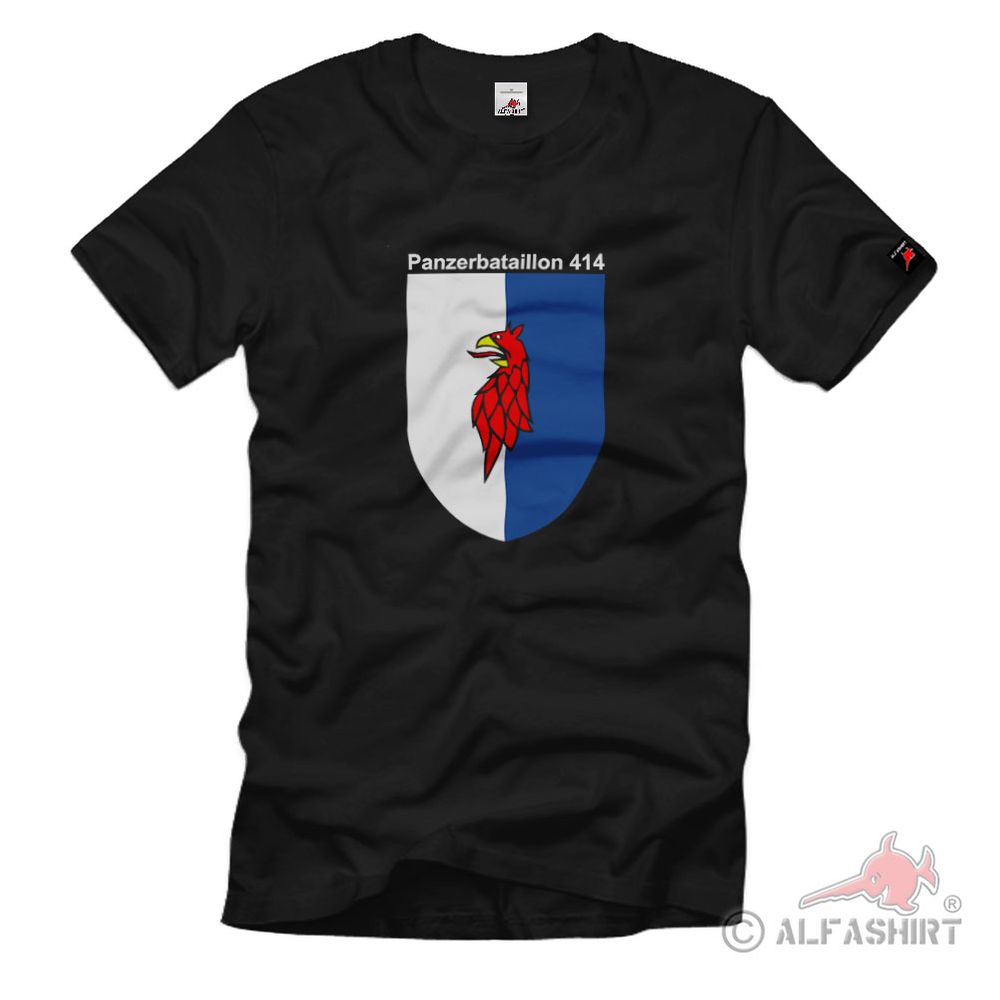 PzBtl414 Spechtberg Bundeswehr Military Unit Tank Battalion 414 T Shirt # 2354