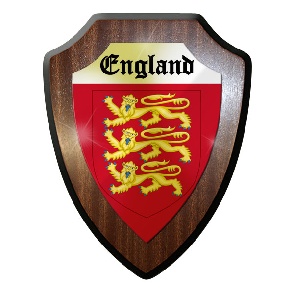 Coat of Arms / Wall Shield - Emblem England Britons Royal Army Great #11897