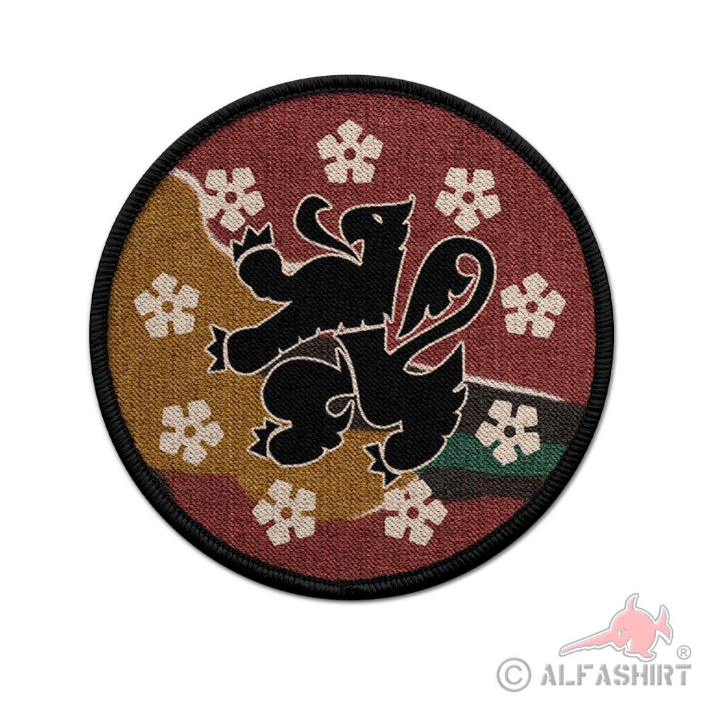 Patch DG Ostbelgien Camo Belgien Löwe Wappen Deutsche Gemeinschaft 75mm #38283