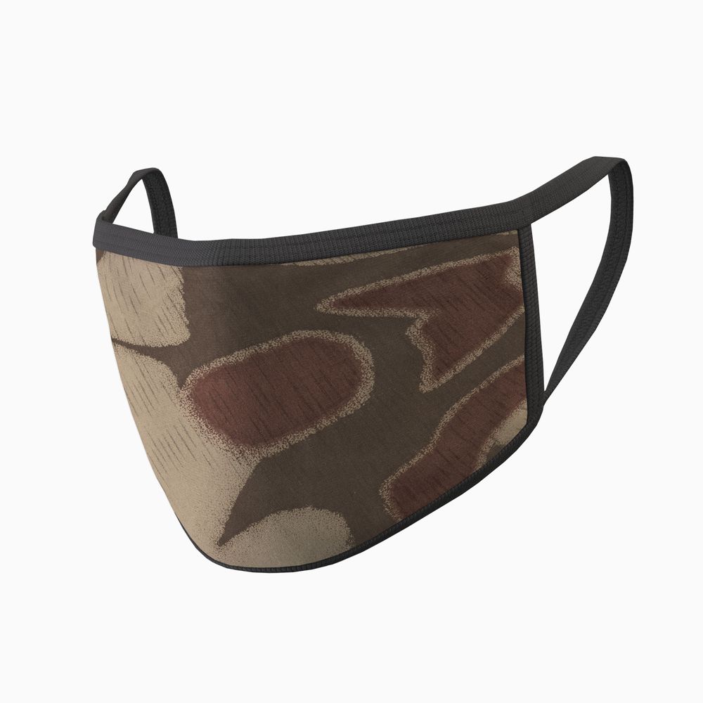 Mouth mask BGS camo GSG9 splinter camo pattern Federal Police Marsh Camo Army # 34644