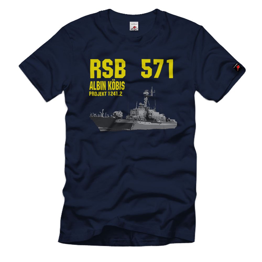 RSB 571 Köbis Projekt 1241 2 Molnija Tarantul Klasse Besatzung T Shirt #32751