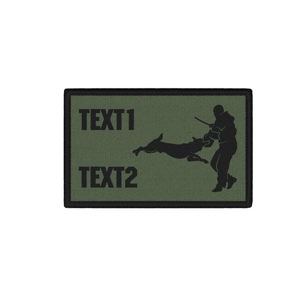 Patch Diensthund Trainer Polizei Hundetraining Ausbilder Polizeidienst #42665