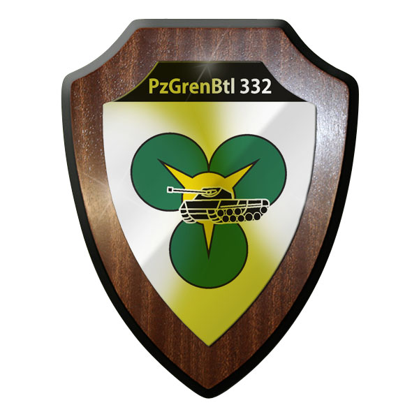 Wappenschild PzGrenBtl 332 Panzer Grenadier Bataillon Grenadiere Soldaten #9353