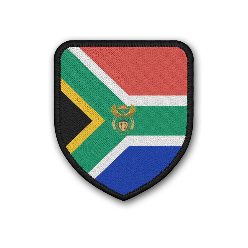 Patch Landeswappenpatch Südafrika Flagge Aufnäher Fahne Heimat Stolz #21974